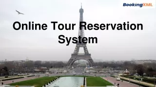 Online Tour Reservation System