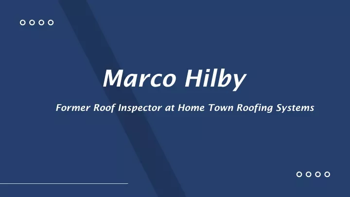 marco hilby