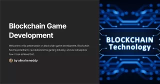 World's Leading Blockchain Game Development Company - GamesDapp