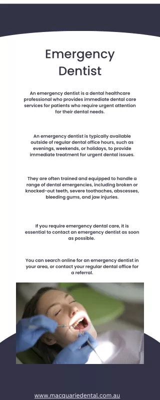 emergency dentist