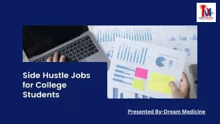 Side hustle jobs for college students