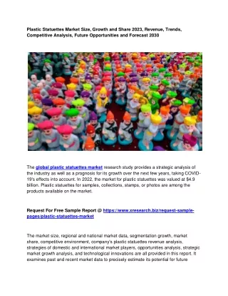 plastic statuettes market size growth and share