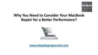 why you need to consider your macbook repair for a better performance