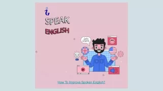 How To Improve Spoken English