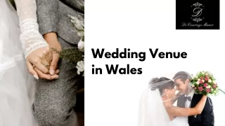 Wedding Venue Wales