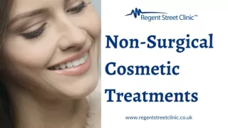 Non-Surgical Cosmetic Treatments