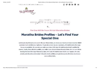 96kulimarathamarriage, Maratha Brides Profiles - Let’s Find Your Special One