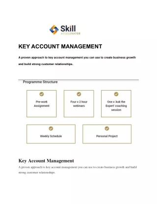 key account management