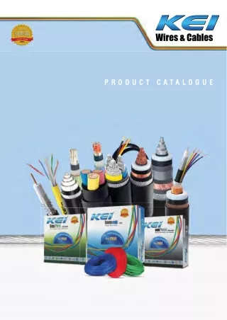KEI Product Catalogue 2020: A Guide to Electrical Wires & Cables with Technical