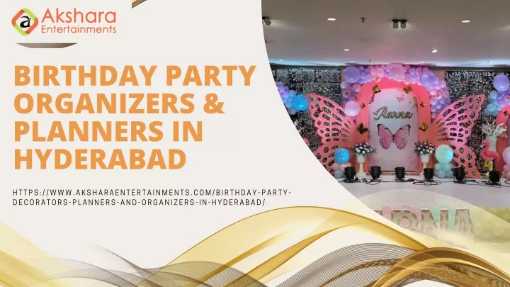 birthday party organizers planners in hyderabad