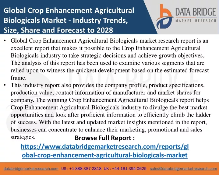 global crop enhancement agricultural biologicals