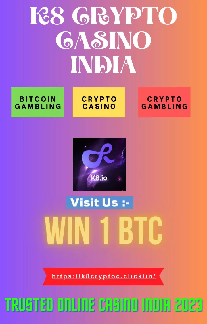 k8 crypto casino india