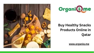 Buy Healthy Snacks Products Online in Qatar