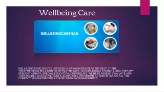 wellbeing care