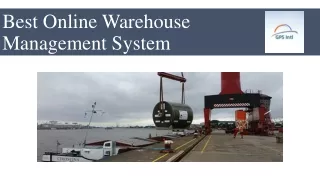 Best Online Warehouse Management System