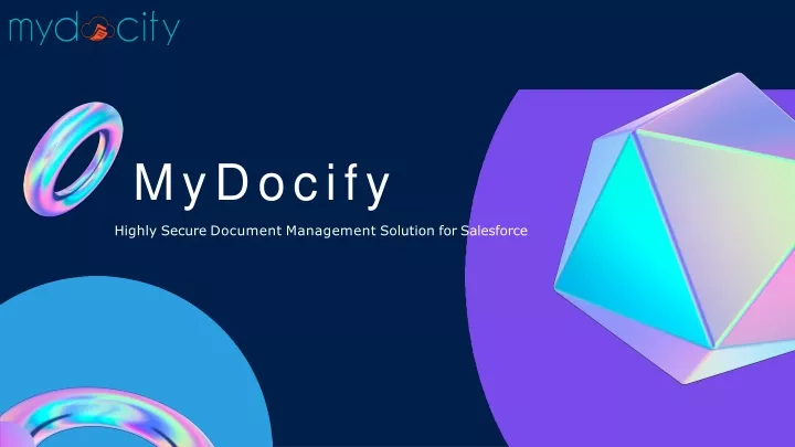 mydocify highly secure document management solution for salesforce