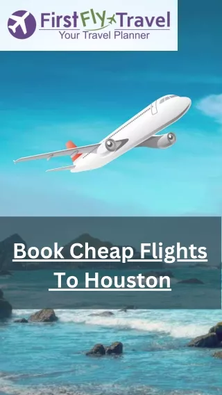 cheap flights to Houston