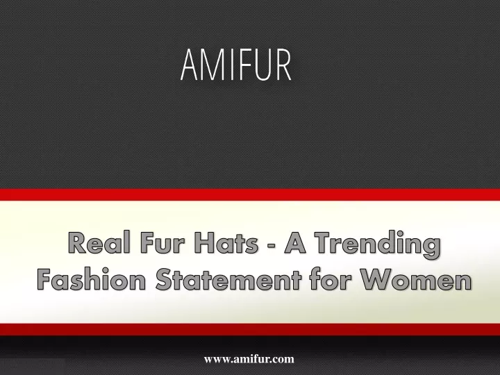real fur hats a trending fashion statement