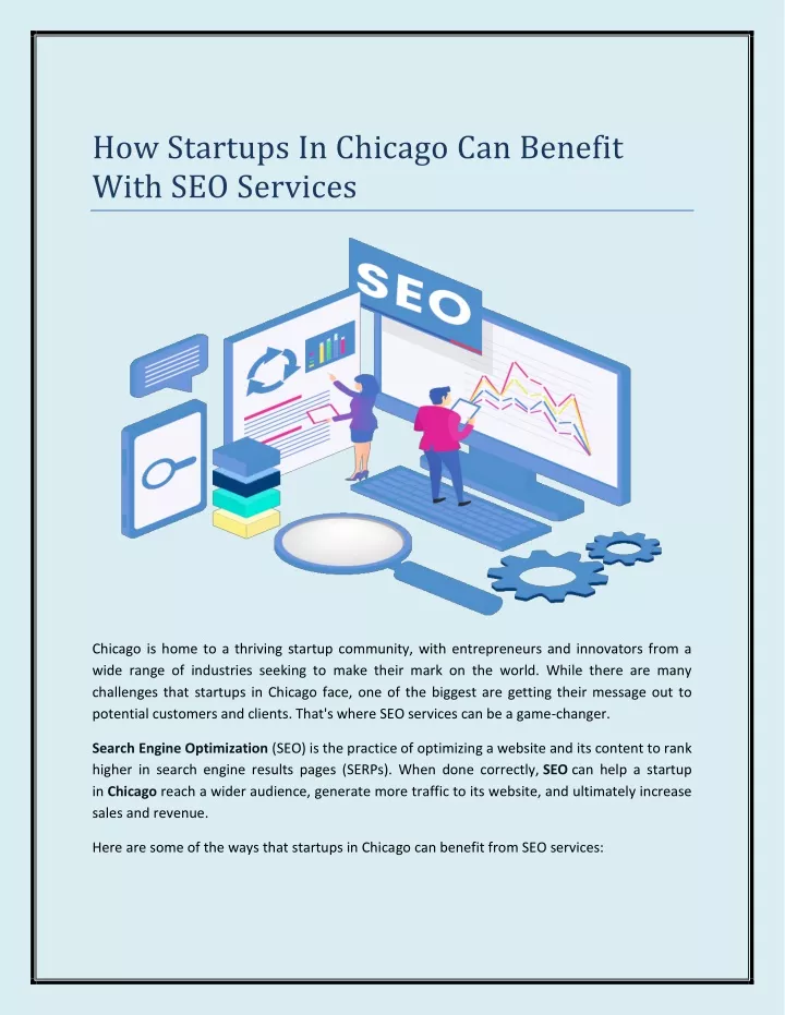 how startups in chicago can benefit with