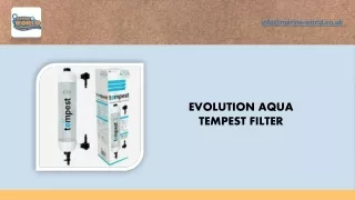 Evolution Aqua Tempest Filter