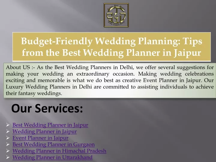 about us as the best wedding planners in delhi