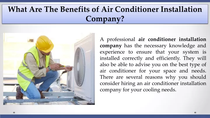 what are the benefits of air conditioner