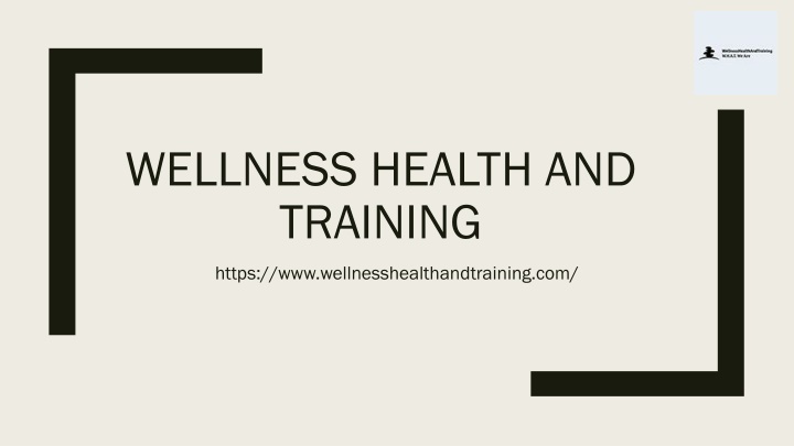 wellness health and training