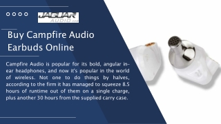 Buy Campfire Earbuds Audio Online