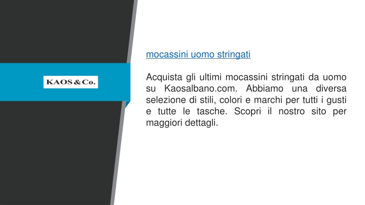 mocassini uomo stringati acquista gli ultimi