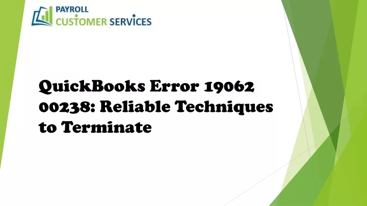 quickbooks error 19062 00238 reliable techniques to terminate