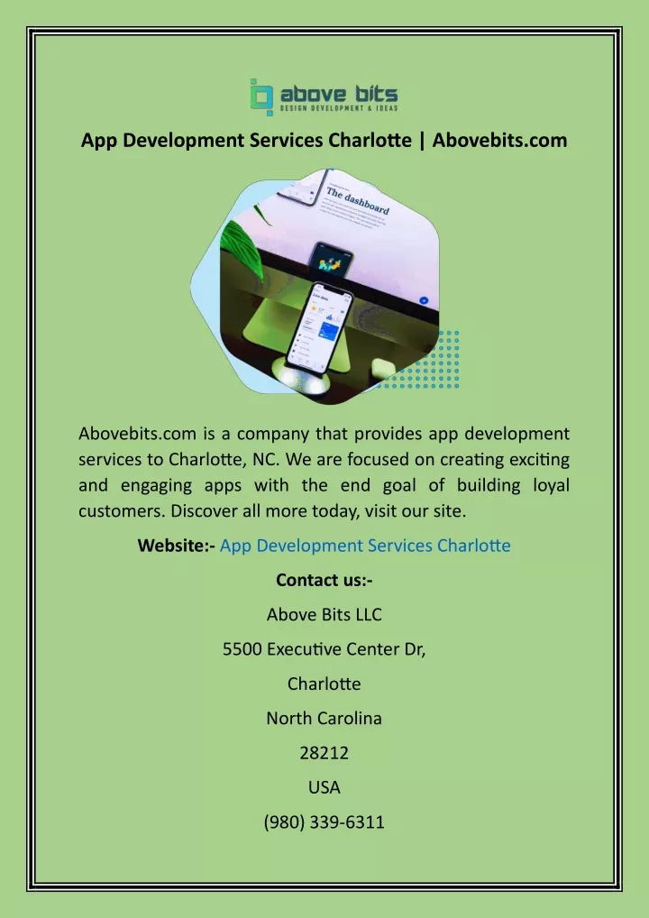 app development services charlotte abovebits com