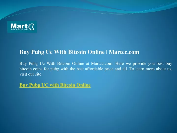 buy pubg uc with bitcoin online martcc