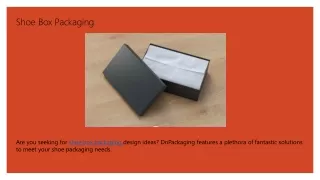 shoe box packaging