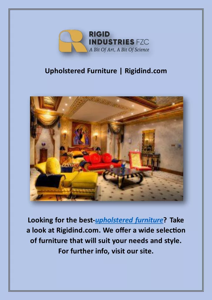 upholstered furniture rigidind com