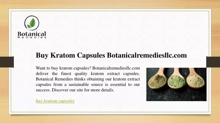 buy kratom capsules botanicalremediesllc com