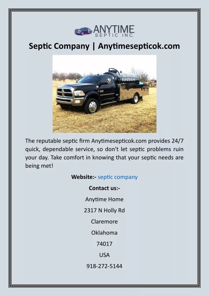 septic company anytimesepticok com