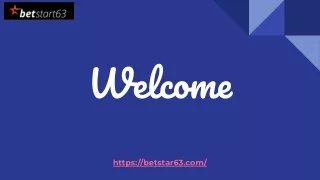 Betstar63과 함께 최고의 온라인 게임을 경험하세요