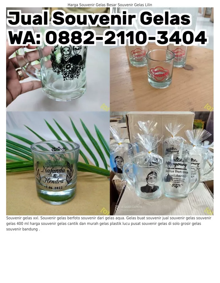 harga souvenir gelas besar souvenir gelas lilin