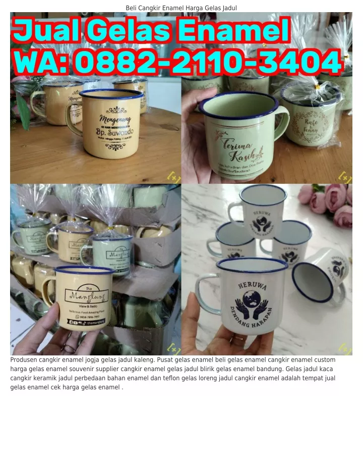 beli cangkir enamel harga gelas jadul