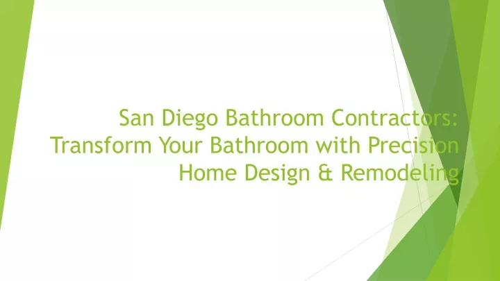 san diego bathroom contractors transform your bathroom with precision home design remodeling