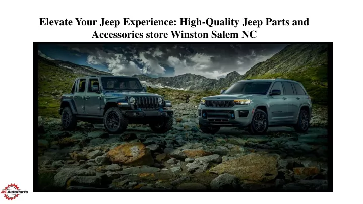 elevate your jeep experience high quality jeep