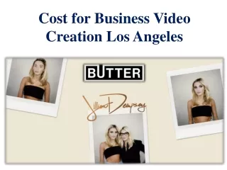 Cost for Business Video Creation Los Angeles