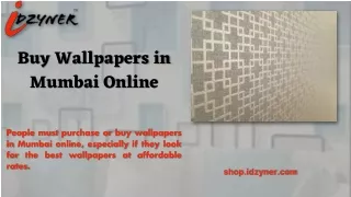 Buy Wallpapers in Mumbai Online