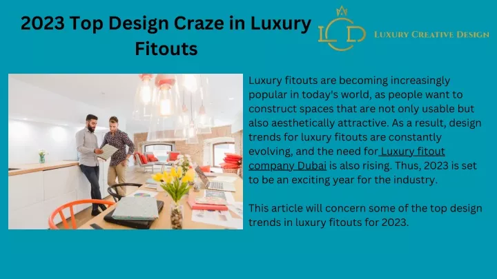 2023 top design craze in luxury fitouts