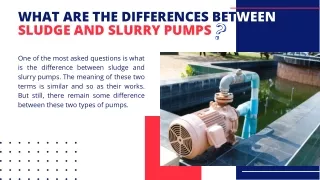what are the differences between sludge