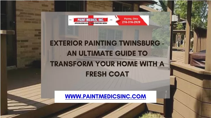 exterior painting twinsburg an ultimate guide