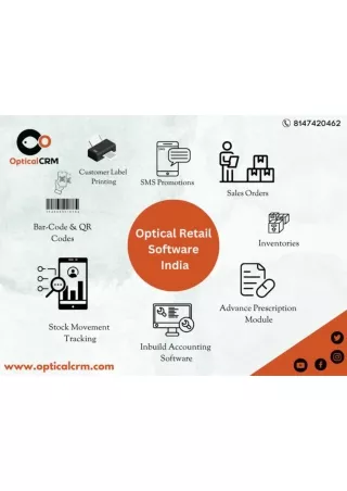 Retail Software in India | Optical CRM