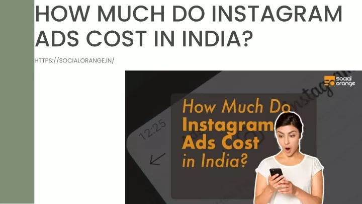 how much do instagram ads cost in india https