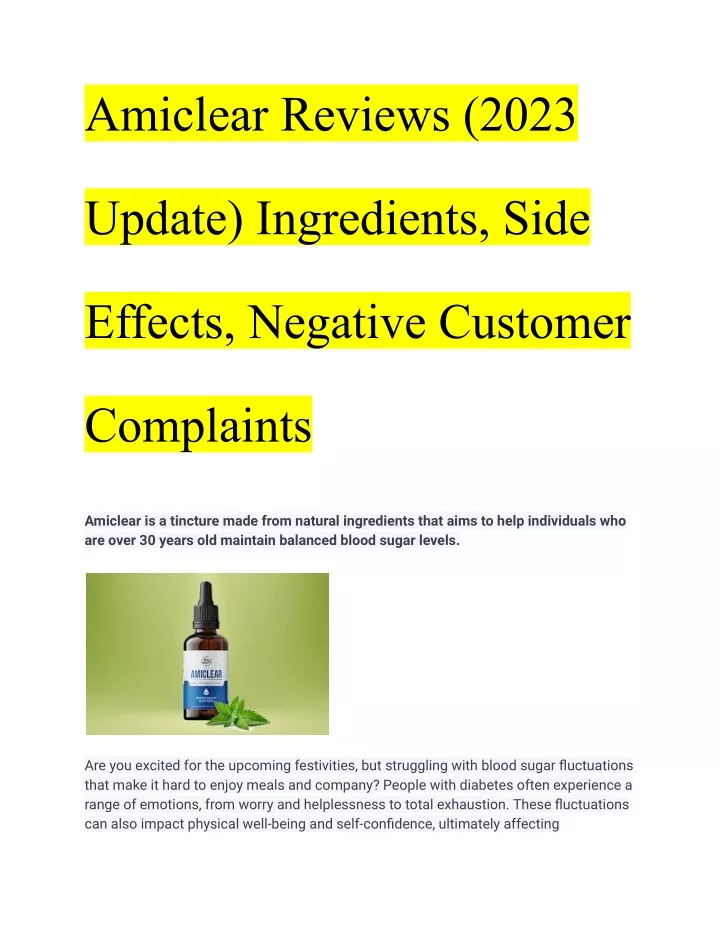 amiclear reviews 2023