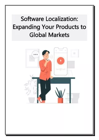 Software Localization - Expanding Your Products to Global Markets
